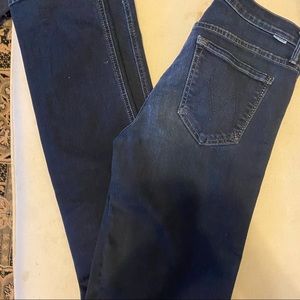 Mother dark wash Rascal jeans